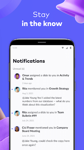 Screenshot of Pitch | Collaborate on decks