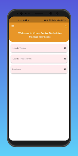 Urban Center Technician Screen 2