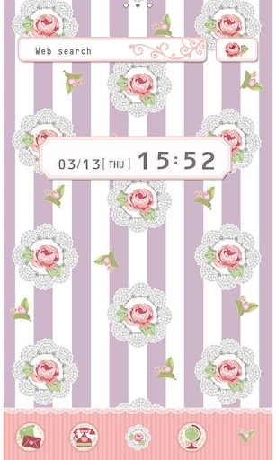 Android application -Lavender Rose-Theme +HOME screenshort