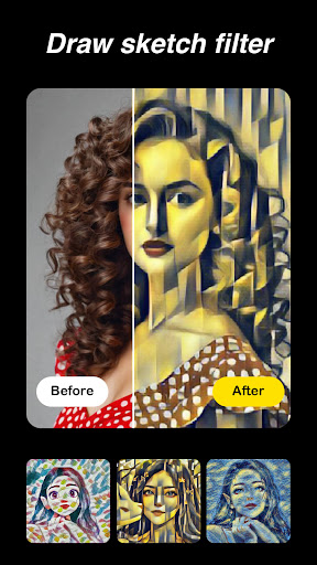 MySketcher - Photo Oil Filter Screenshot 2 - AppWisp.com