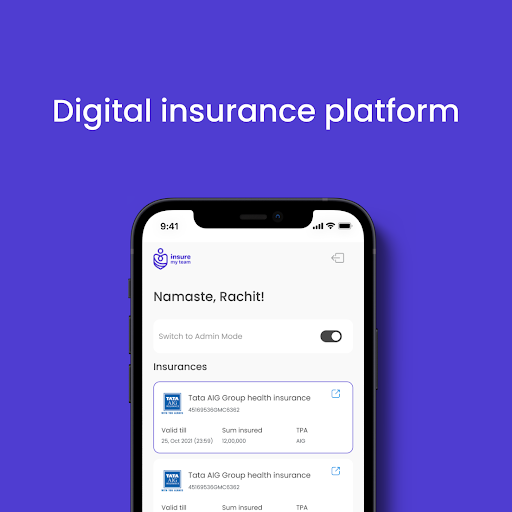 Android application IMT Care screenshort