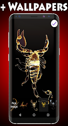 Scorpion Lock Screen & Wallpaper