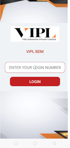 Android application VIPL BDM screenshort