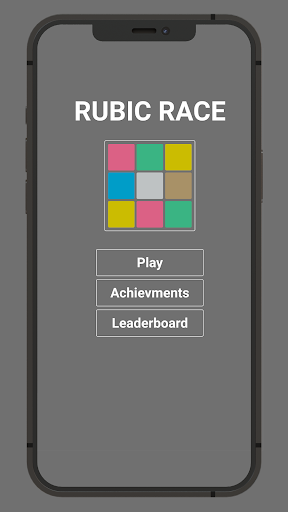 Android application Rubic Race screenshort