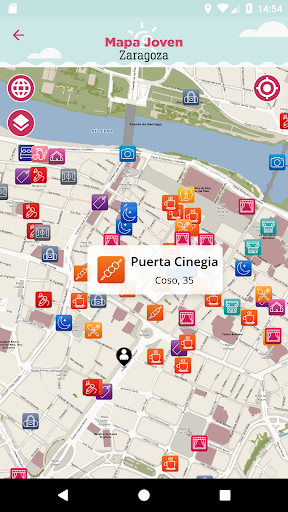 Map for Youngsters Zaragoza Screen 2
