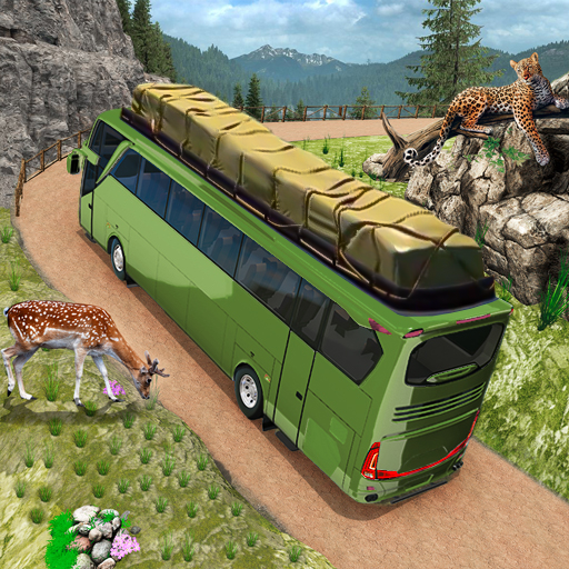 Offroad Bus Simulator 3d drive logo