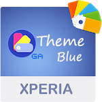 Cover Image of Herunterladen COLOR™ XPERIA Theme | BLUE  APK