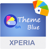COLOR™ XPERIA Theme | BLUE - тема SONY Xperia