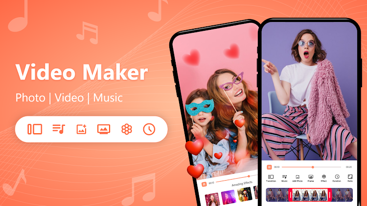 Photo Video Maker With Music - New - (Android)