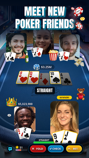 Poker Face - Texas Holdem‏ Poker among Friends  screenshots 3