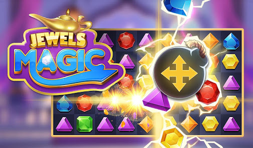 Jewels Magic: Queen Match 3  screenshots 2