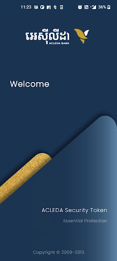 Android application ACLEDA OTP Token screenshort