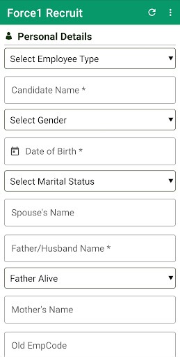 Force1Recruit Screen 2