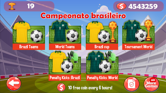 campeonato brasileiro futebol MOD APK (Premium/Unlocked) screenshots 1
