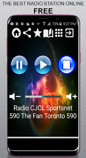 Android application CA Radio CJCL Sportsnet 590 Th screenshort