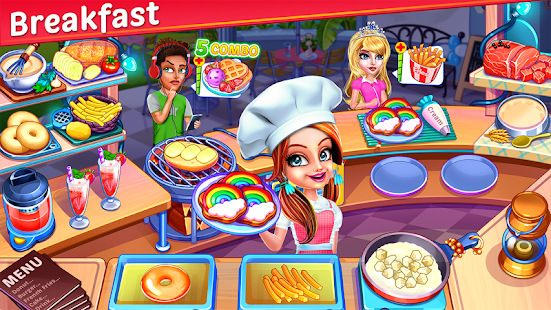 Cooking Express: Game Memasak Restoran Bintang