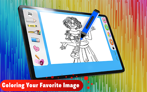 Encanto Coloring Book Game  APK MOD screenshots 3