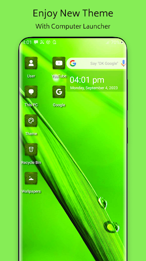 Android application Grass Theme For Launcher screenshort