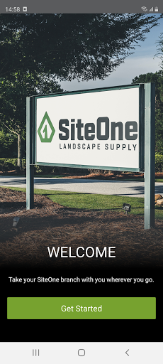 Screenshot of SiteOne Landscape Supply