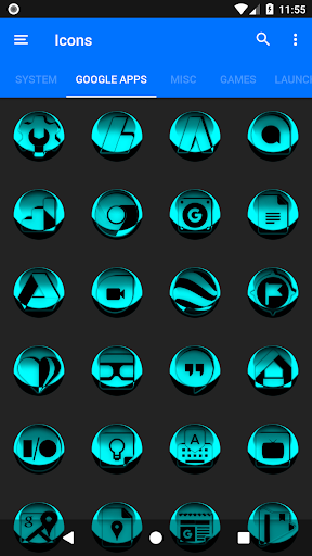 Cyan Icon Pack Style 3 ✨Free✨