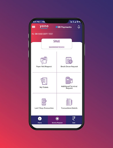 YONO SBI Merchant Screen 2