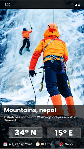 My Elevation: Altimeter App Screen 3