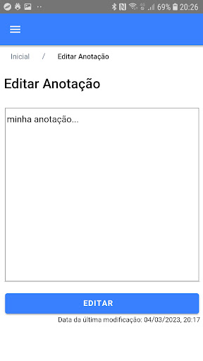 Minhas Anotações Screen 3