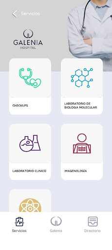 Galenia Doctores Screen 3