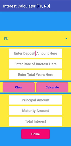 All in One Calculator Screen 3