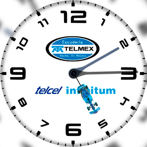 Reloj Escudería Telmex Logo