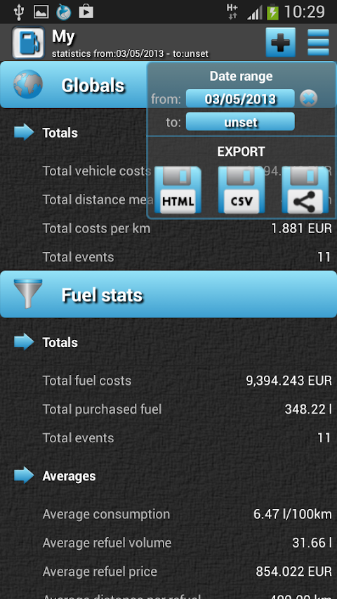 Fuel & Costs PROのおすすめ画像4