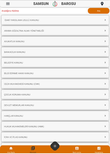 Samsun Barosu Screen 3