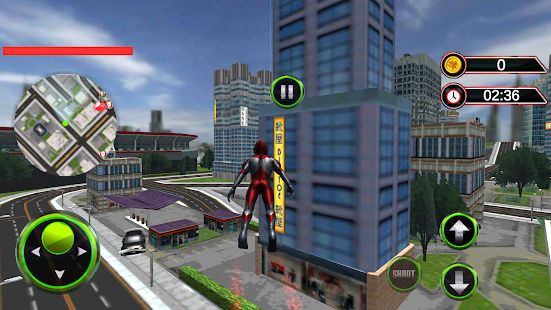 Ultra-man City Flying Hero 1.1 APK screenshots 8