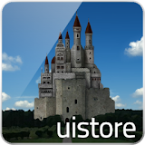 castle and sky LWallpaper Free icon
