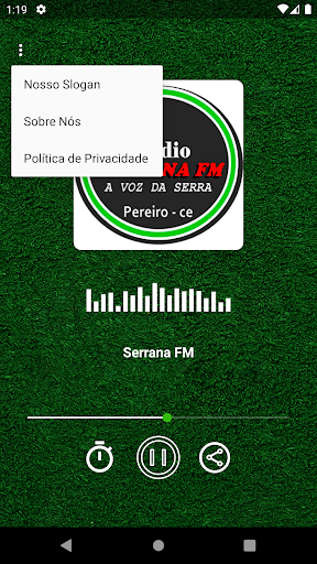Rádio Serrana FM Screen 2