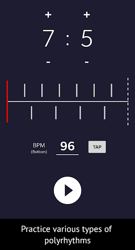 Polyrhythm - Rhythm Trainer Screen 2