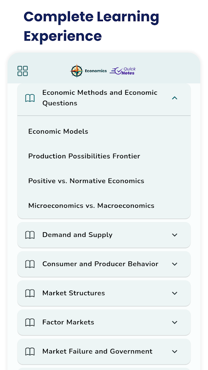 Economics Quick Notes - 1.0.1 - (Android)