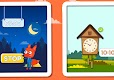 screenshot of Toddlers Learning Games Clock