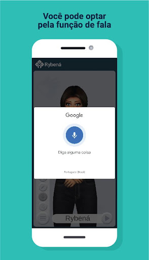 Rybená Tradutor Libras Voz Screen 3