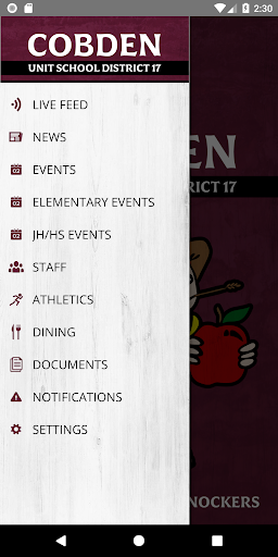 Cobden Unit School District 17 Screen 2