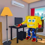 Cover Image of 下载 Sponge Neighbor Game-Sponge 3D  APK