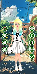 College Girl Dress Up Game