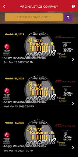 VA Stage Company Screen 3