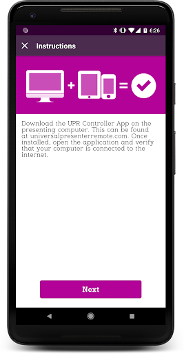 Universal Presenter Remote Screen 3