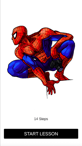 How To draw SpiderBoy Screen 2