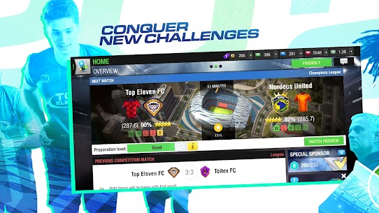 Top Eleven 2021: Be a Soccer Manager MOD APK 2