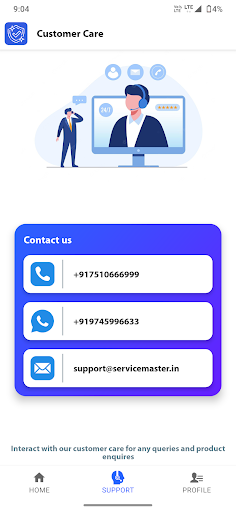 Service Master Screen 2