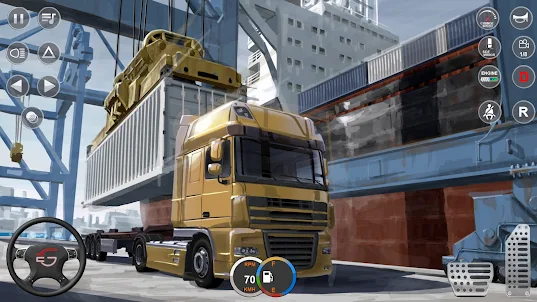 城市歐洲卡車模擬器 3d