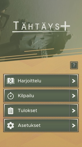 Android application Tähtäys+ screenshort