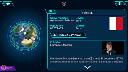 Aperçu de l'application
